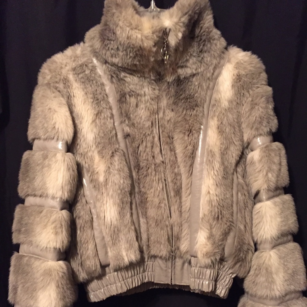 Baby Phat faux fur jacket